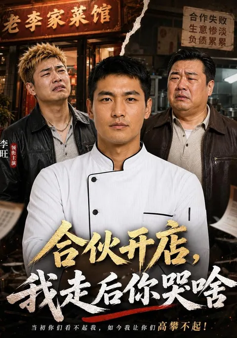 合伙开店，我走后你哭啥