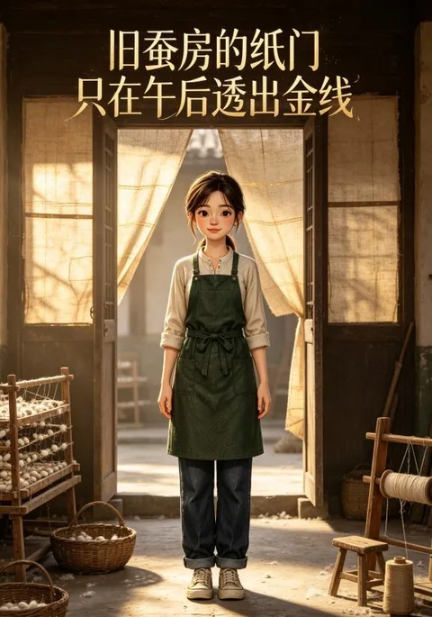 旧蚕房的纸门只在午后透出金线