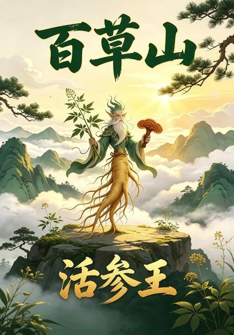 百草山活参王