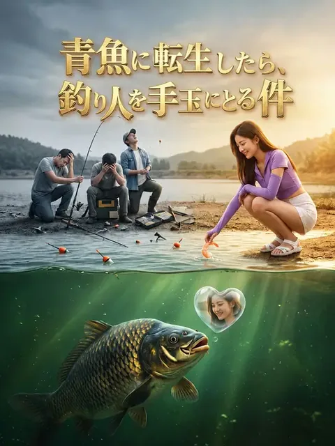 青魚に転生したら、釣り人を手玉にとる件