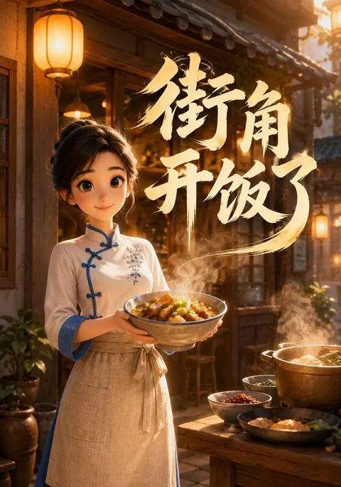 街角开饭了