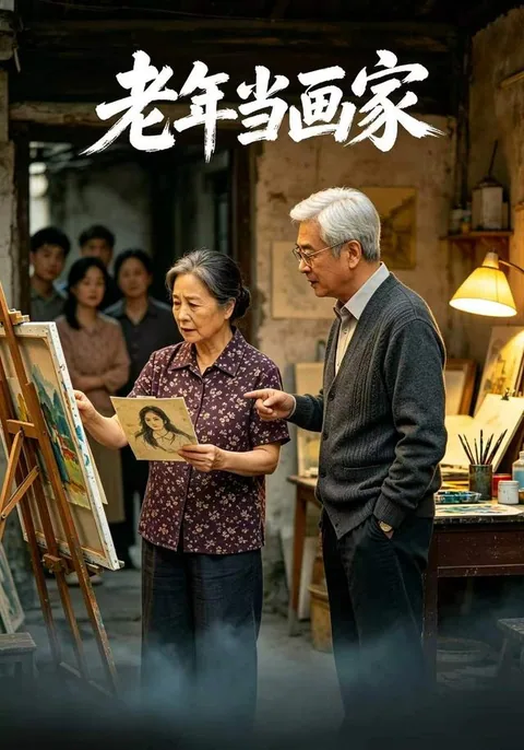 老年当画家
