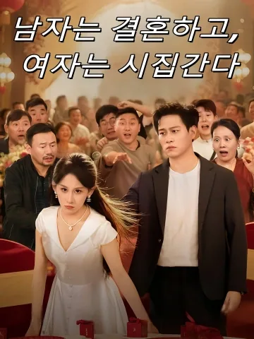 남자는 결혼하고, 여자는 시집간다