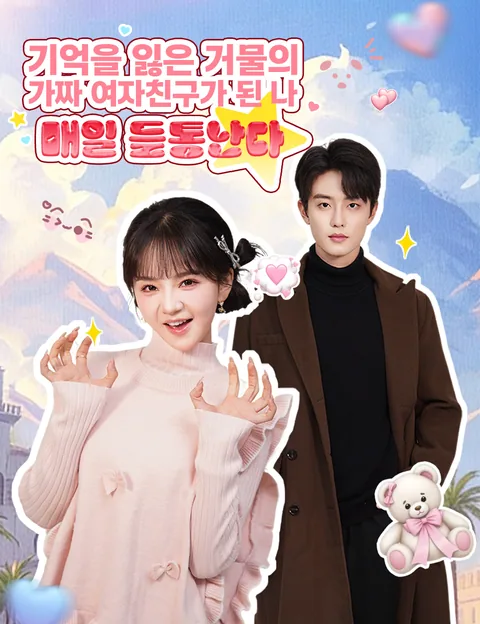 기억을 잃은 거물의 가짜 여자친구가 된 나, 매일 들통난다 (천성가모실억대료녀우적악독녀배아천천로함)