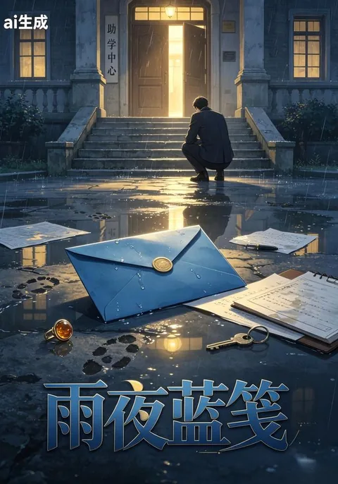 雨夜蓝笺