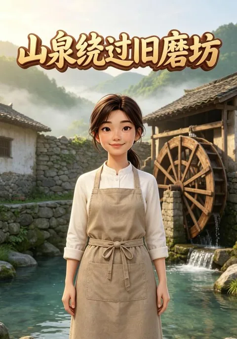 山泉绕过旧磨坊