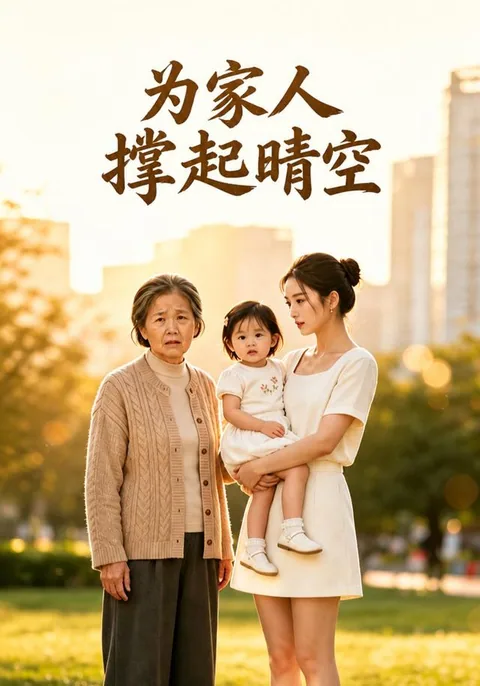为家人撑起晴空